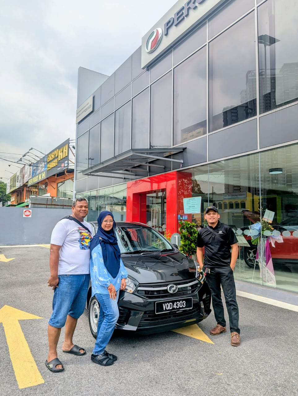 Handover Perodua customer 1