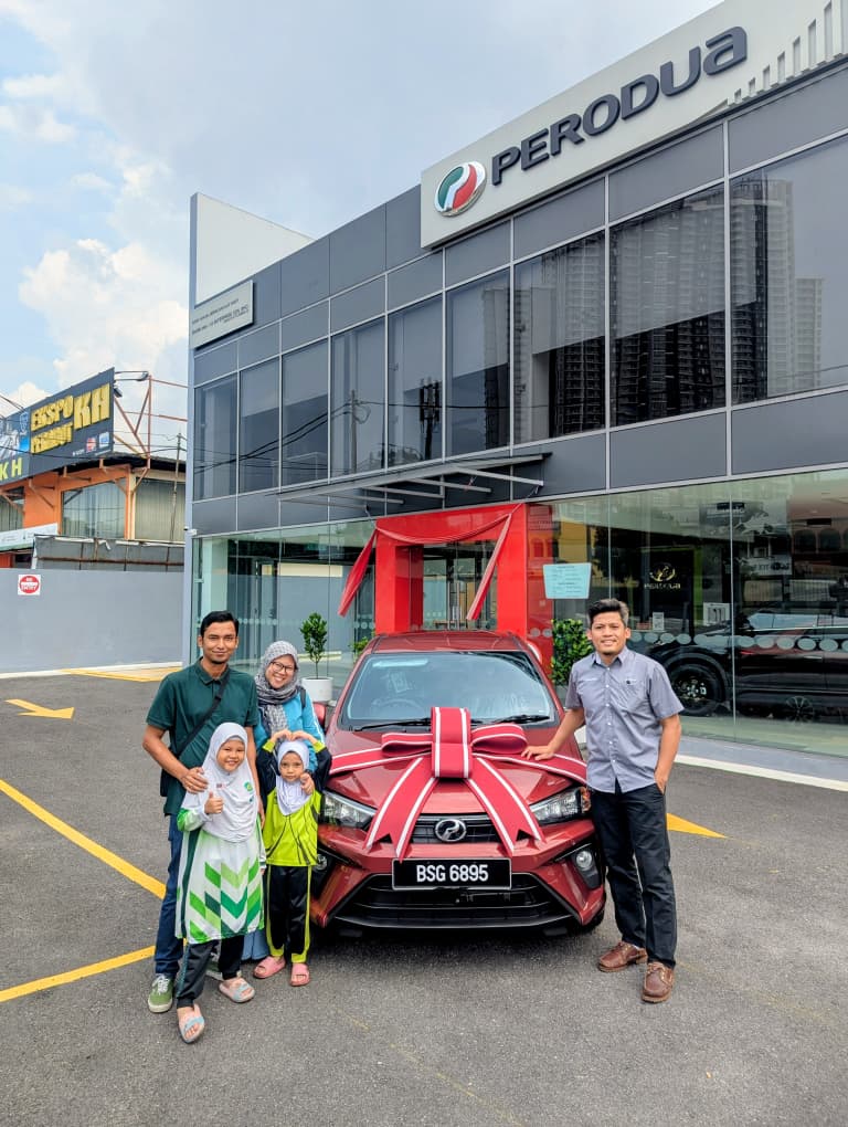 Handover Perodua customer 5