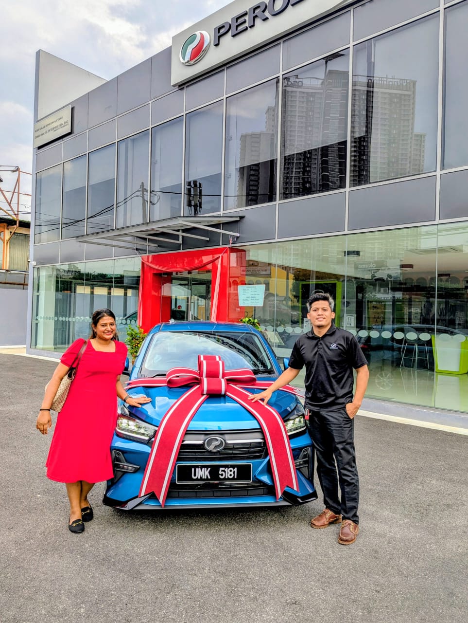 Handover Perodua customer 8